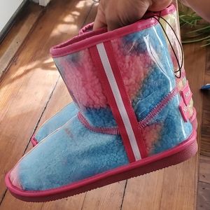 Mudd Cherry Boot Fuzzy Women 9